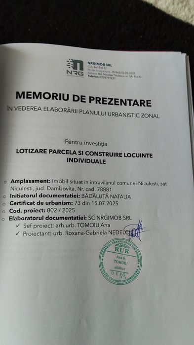 Vând teren pretabil constructii