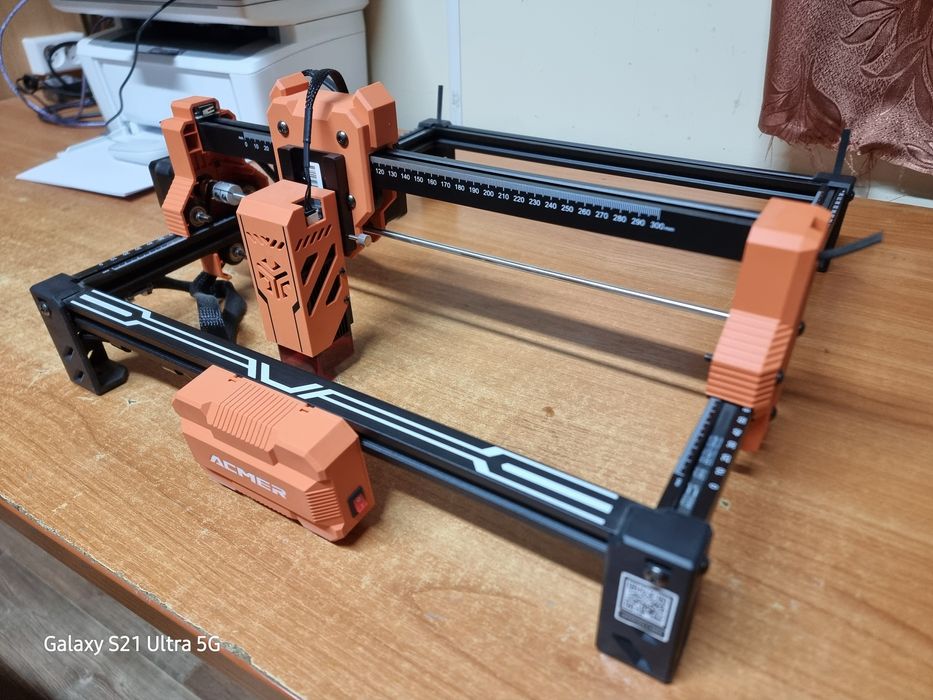 ACMER S2 Выжигатель и гравировщик по любому материалу!  Новый