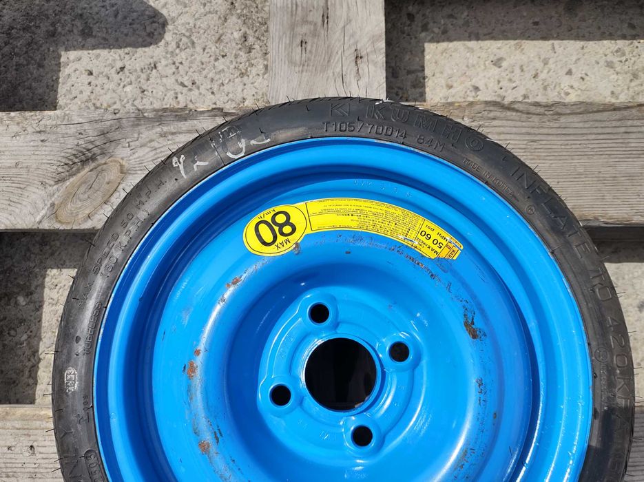 14 резервна джанта патерица 4х100 DAEWOO KALOS CHEVROLET AVEO 105/70