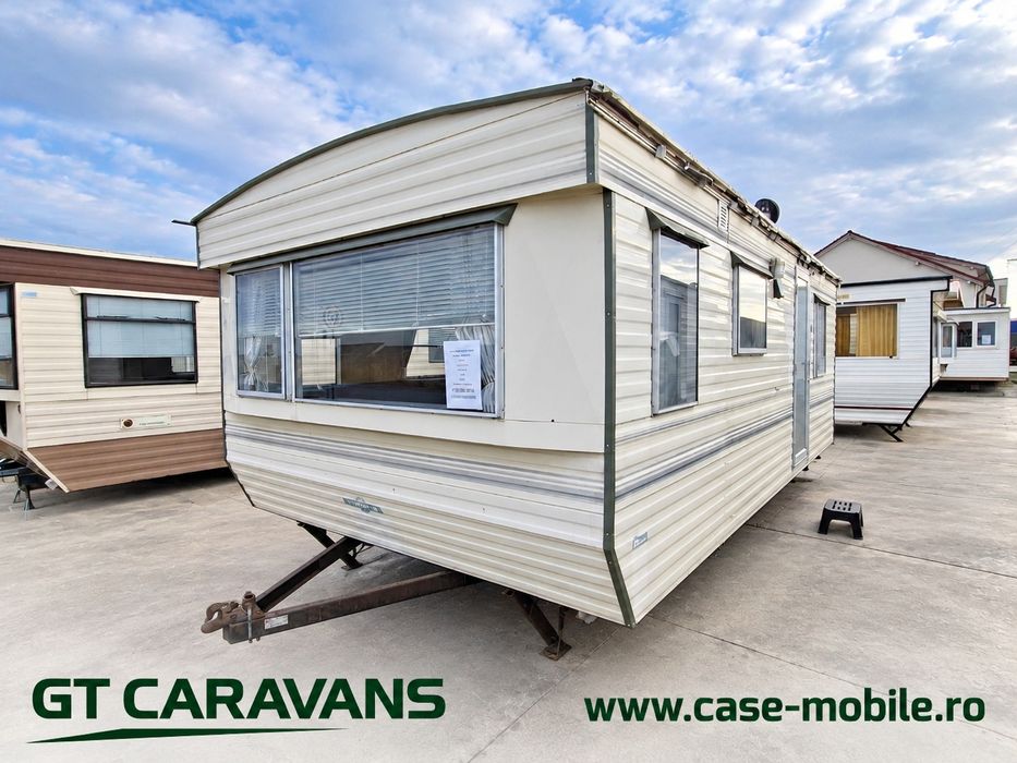Casa pe roti Casa mobila Tiny House Container Casa fara autorizatie / living / 2 dormitoare / bucatarie / baie / 22 mp