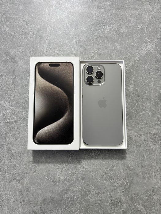 iPhone 15 Pro Max 256GB Natural Titanium