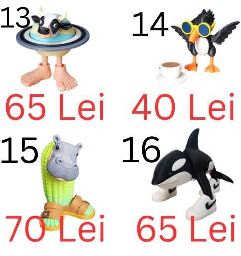 Jucării copii figurine articulate Italian Brainrot cadou (de la 40 de lei) peste 100 de modele