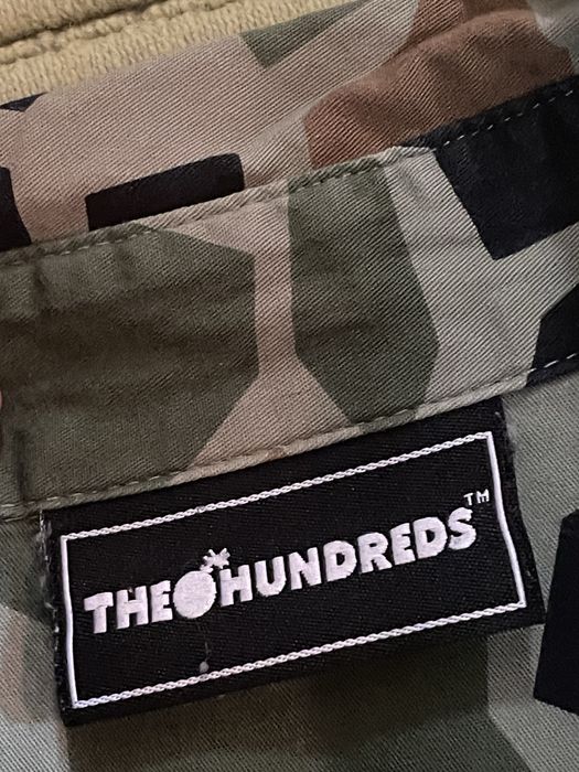 The hundreds camo shirt M риза