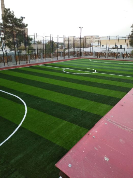 Суньий газон сотамиз ва стадион курамиз