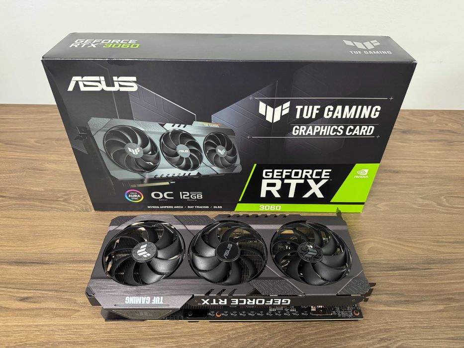 ASUS TUF Gaming GeForce RTX 3060 12GB GDDR6 (TUF-RTX3060-12G-GAMING)