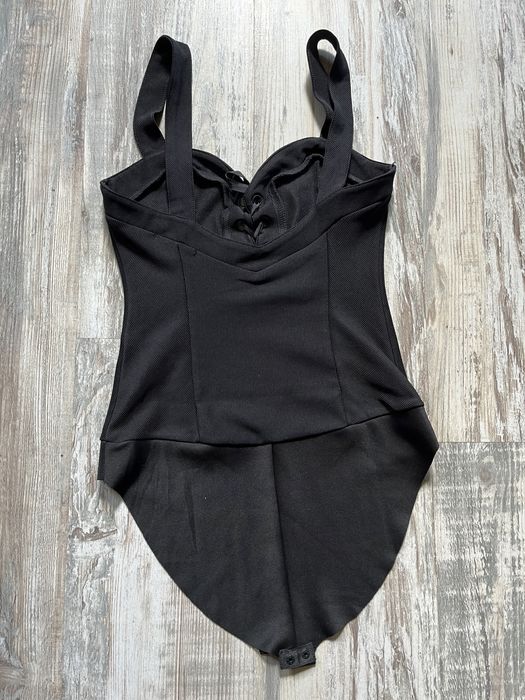 Черно боди Bershka