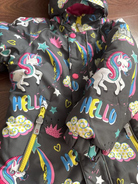 Зимний комбинезон на девочку