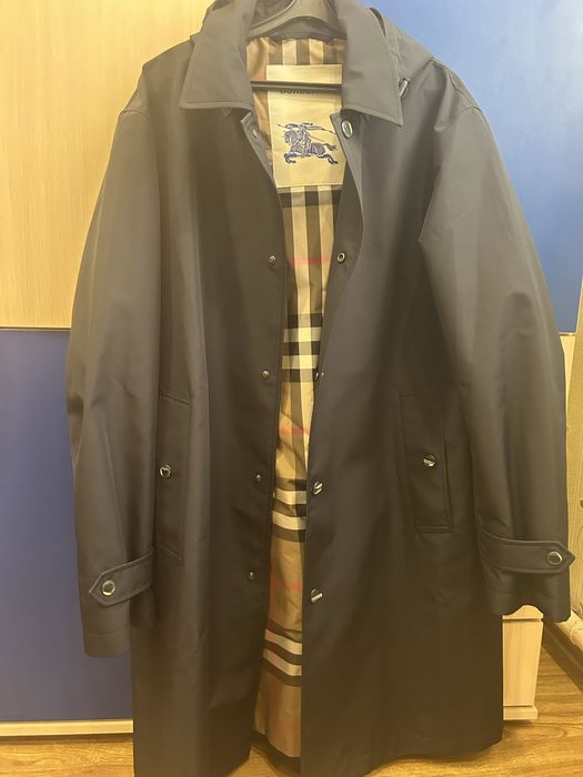Burberry тренч с капюшоном