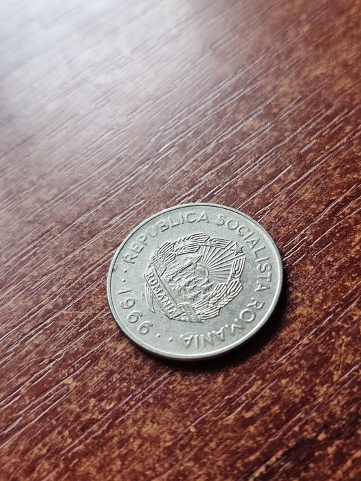 Moneda 1 leu 1966