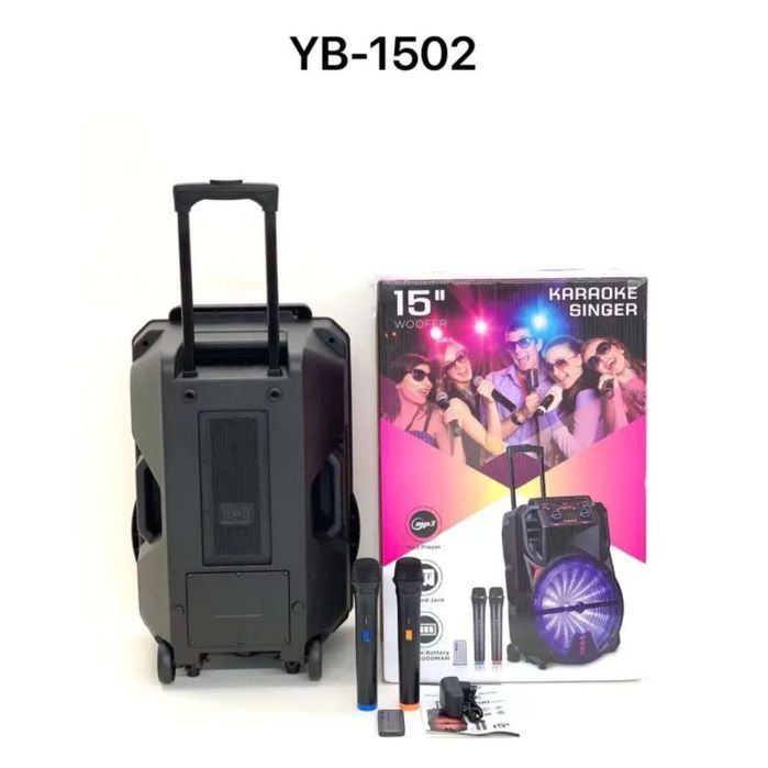 портативная караоке-колонка KARAOKE SINGER YB 1502