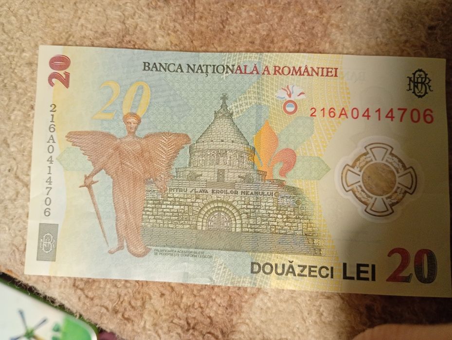 Vând bancnota de 20 de lei seria A