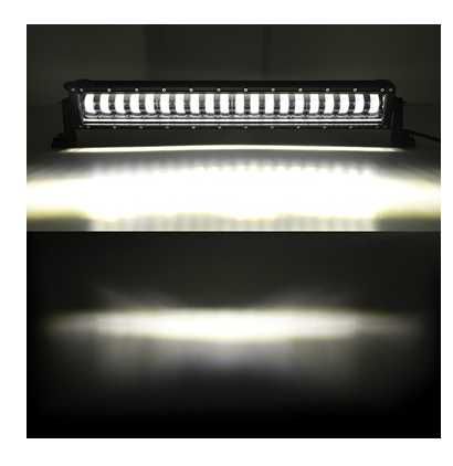 Led Bar с Лупи Off-Road 9D 63 СМ 12V 24V 12800 LМ 160W