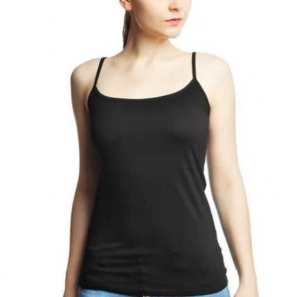 топ майка черная