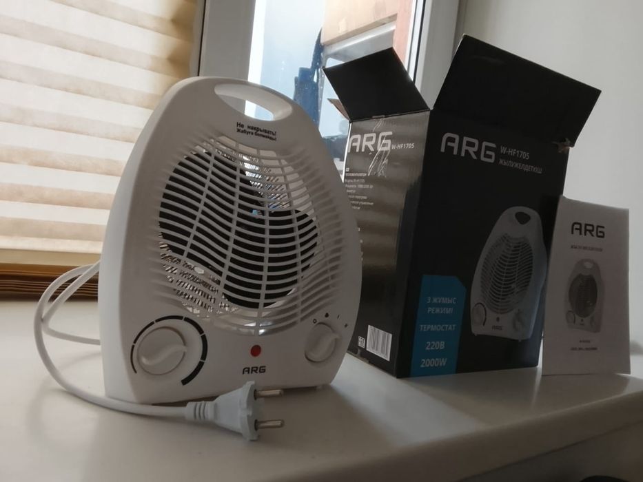 Тепловентилятор Arg W-HF1705 Белый