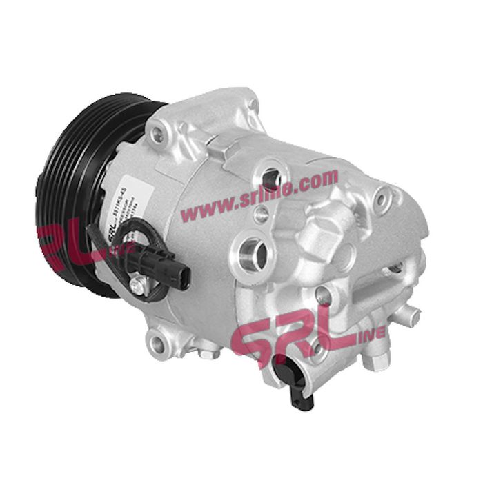 Compresor AC, aer conditionat Chevrolet Cruze, Orlando 2012-2013; Opel Astra J, Cascada 2013-2019, Insignia 2011-2017, Meriva 2010-2017, Zafira Tourer 2011-2019, 1.4 T, 1.4, 1.4 Turbo, De tip Delphi, mufa: 11,8, OE 132250005, SRLine