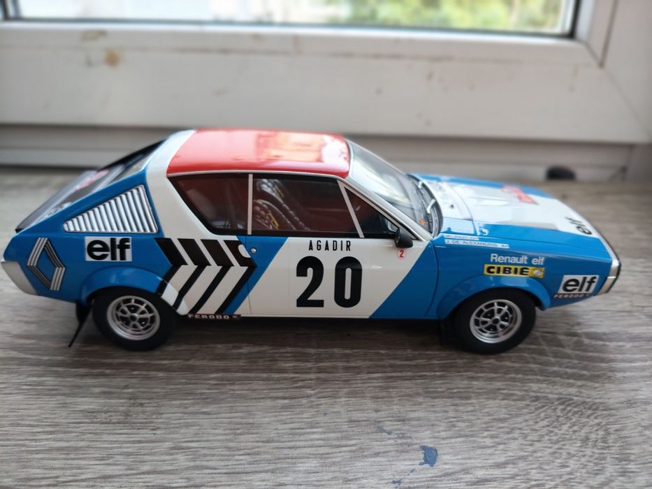 Macheta Renault 17 Gordini 1/18