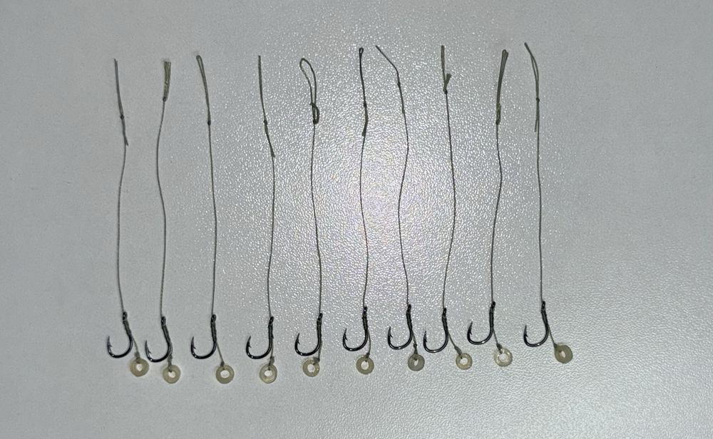 Set 30 riguri - monturi cu banda sau spin + penar