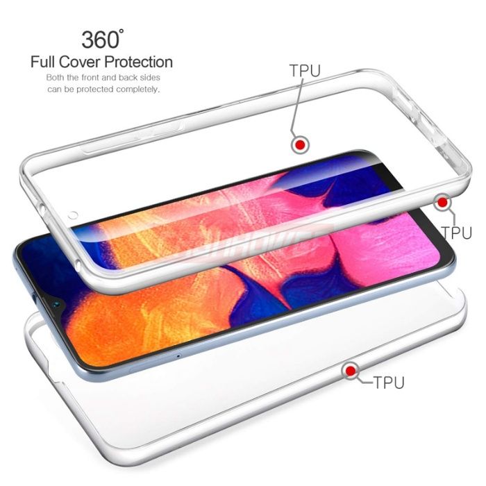 Samsung A70/A71/A72/A73 Husa 360 Fata Spate Plastic Transparenta