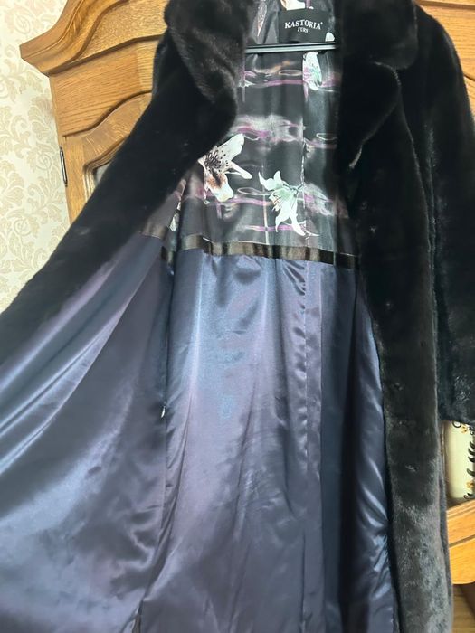 Шуба норковая блэклама