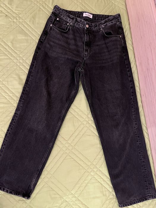 Черни широки дънки