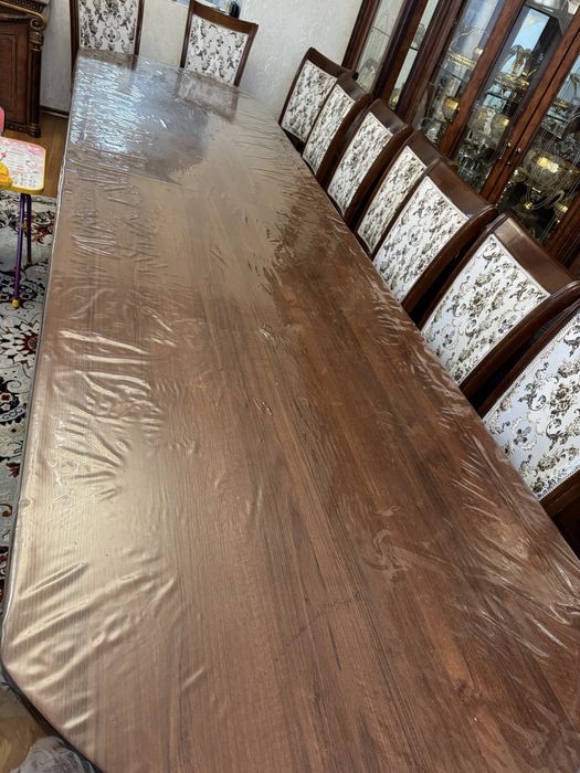 Стол 5 метров со стульями