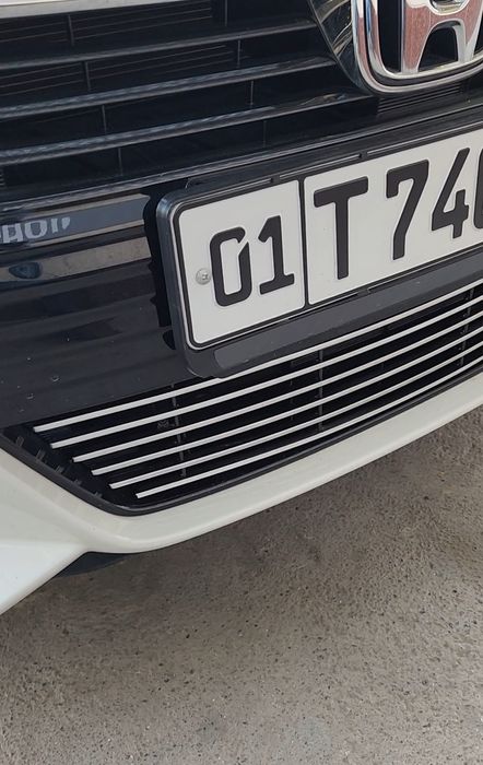 Honda Crider никель решетка облицовки, защита радиатора