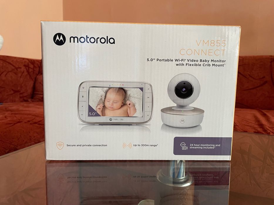 Видео бебефон Motorola VM855 Connect Wi-Fi