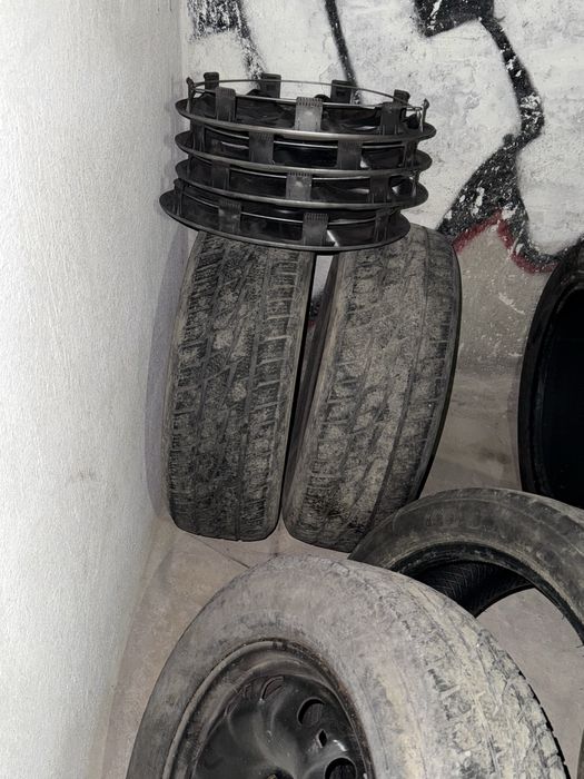 Стоманени джанти с гуми – 15 цола, 5x100