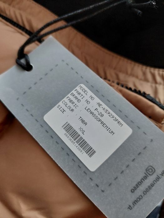 Vesta Premium Pentru Bărbați Groasă Cu Glugă  Lenasso Noua 80-90 kg