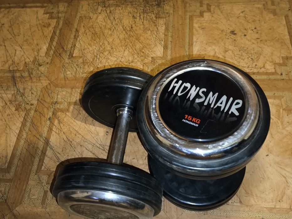 Продам гантели по 15кг