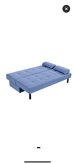 Canapea 3 locuri extensibila cu lada depozitare