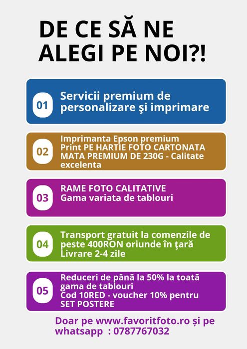 Tablouri camera copii