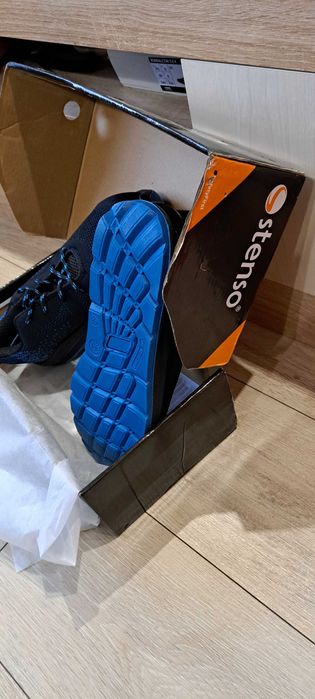Работни обувки Race Low Blue