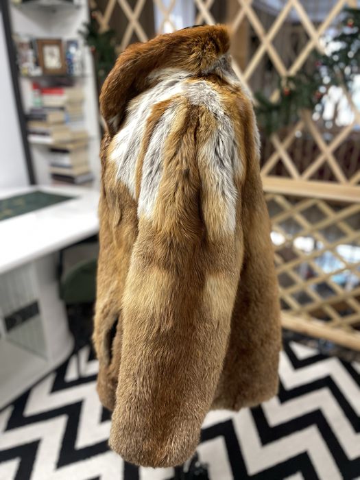 Blana naturala de vulpe roscata