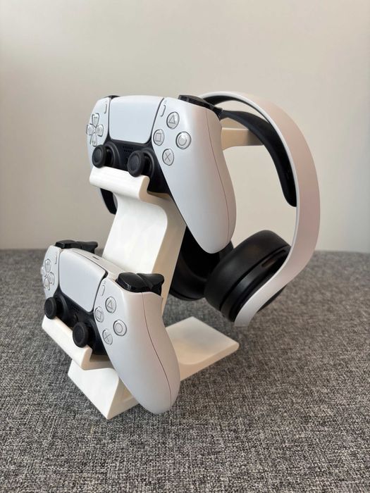 Suport pentru casti si 2 controllere