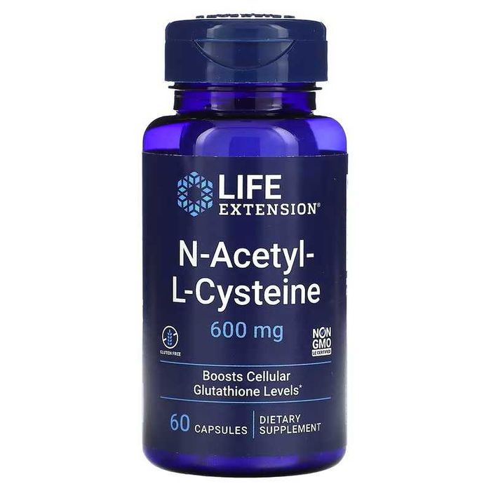 Life Extension N Acetyl L Cysteine Black Cumin Seed Oil NAC