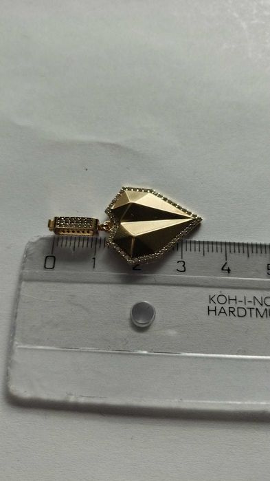 (AG42) Medalion aur 14K "Inima" B.33692.2 - Garantie 2 ani