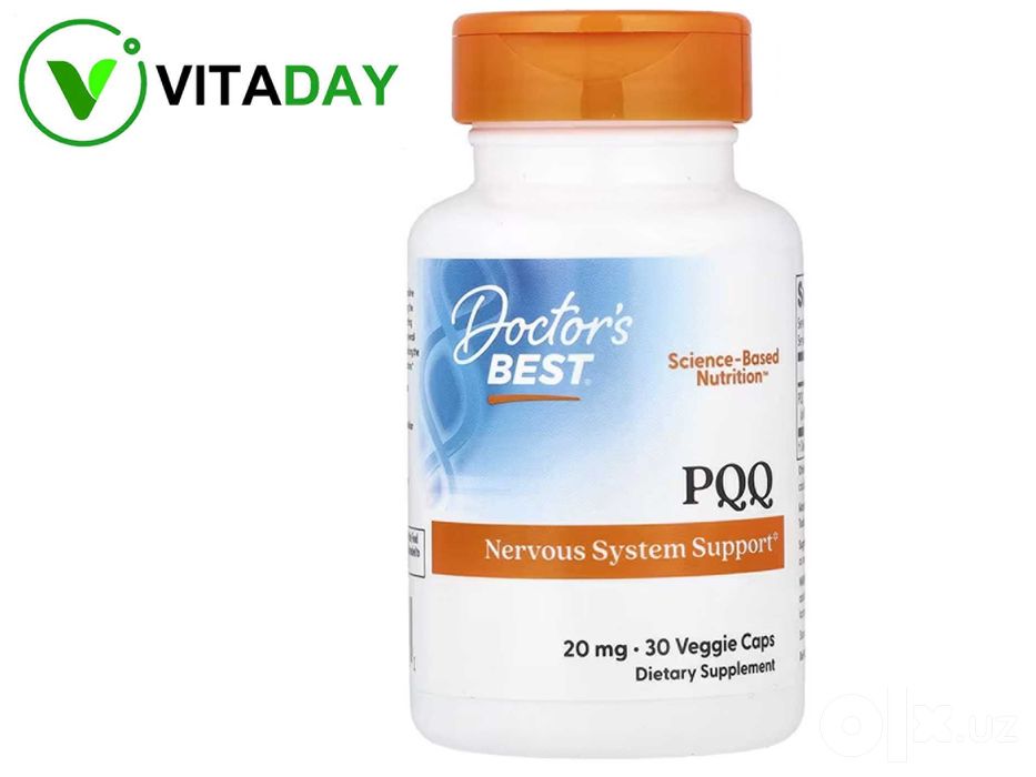 Doctor's Doctors Best PQQ с BioPQQ, 20 мг, 30 вегетарианских капсул