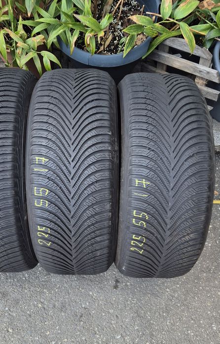 Anvelope 225/55/17 Iarna Michelin M+S  PilotAlpin5 DOT2024