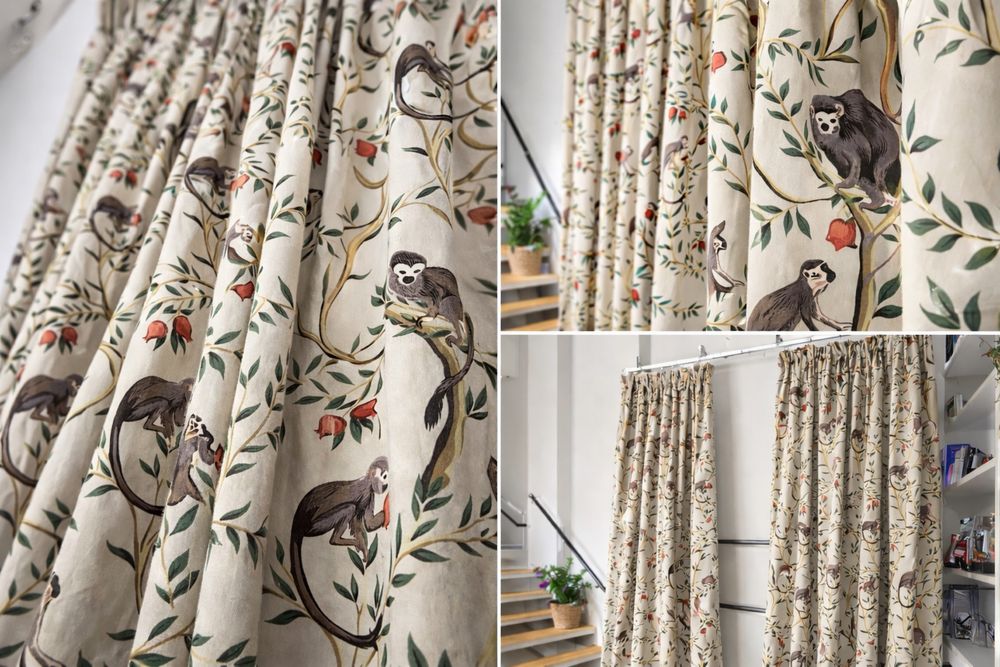 Готовый комплект штор