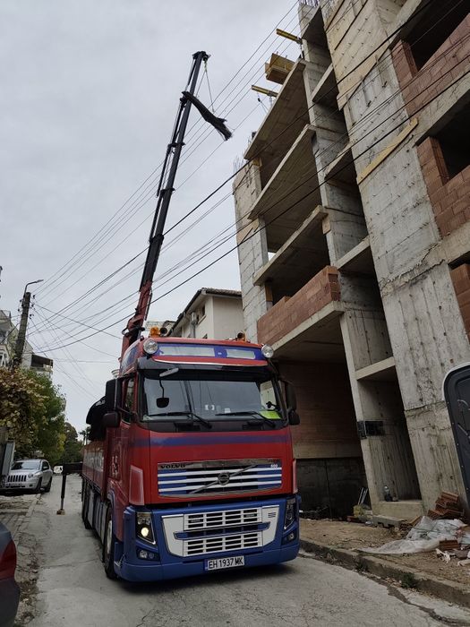 Транспортни услуги с бордови КРАН !!!