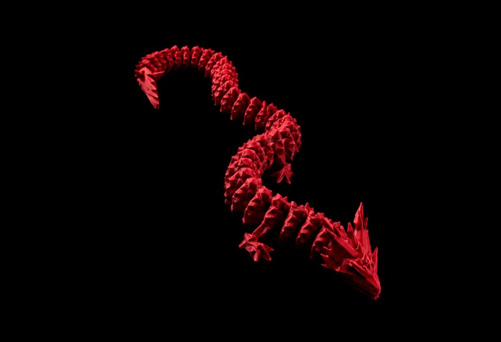Dragon articulat 3D
