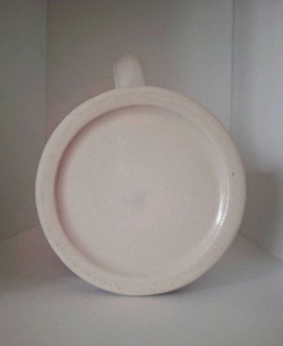 Старинна немска керамична халба Franz Stöber