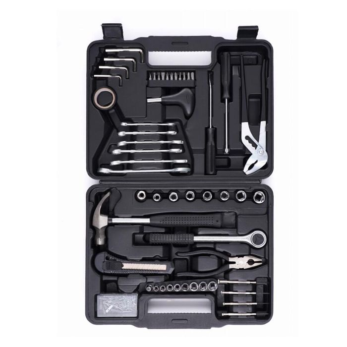 Trusa de scule, chei tubulare, 141 piese, Kraft