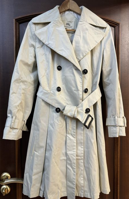 Плиссированный тренч Плащ BURBERRY