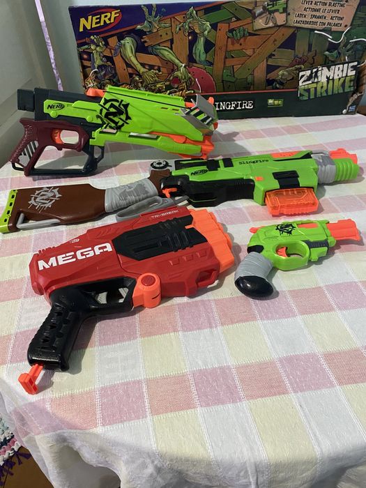 NERF ZOMBIE . Состояние отличное.