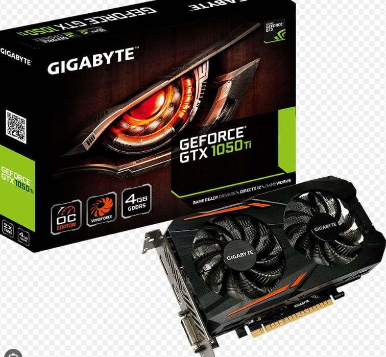 Sotiladi  Gigabyte GeForce GTX 1050 Ti OC 4GB