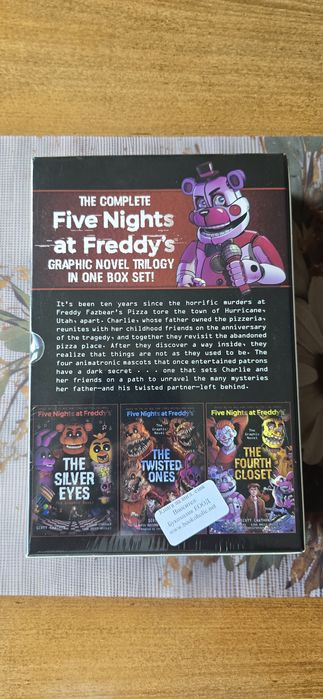 Five Nights at Freddy's трилогия графични романи