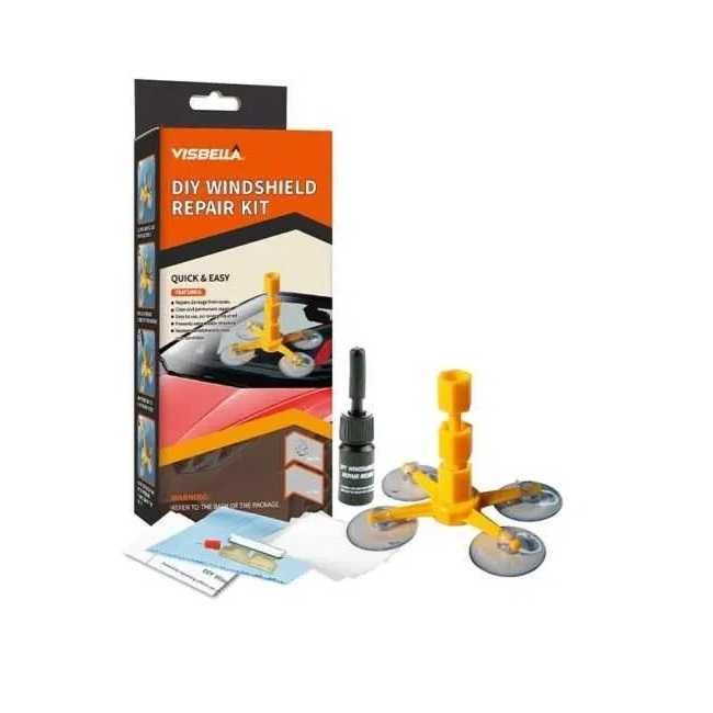 VISBELLA Комплект за Ремонт/лепене на Счупено Пукнато Предно Стъкло