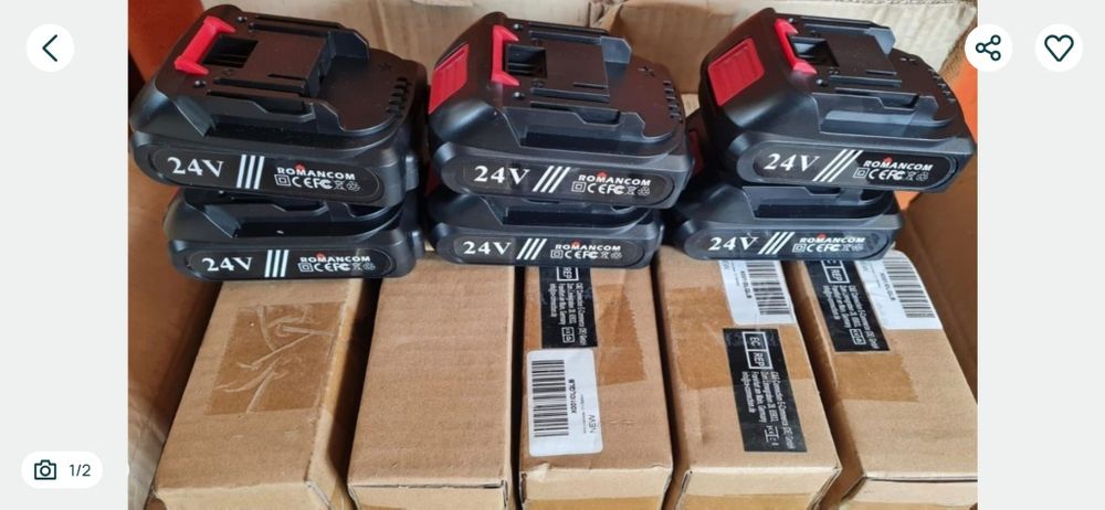 Vand baterii / acumulatori 24v pentru s ulei de China